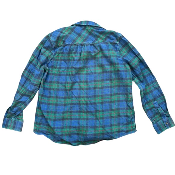 Blue Flannel Button Down - Picture 6 of 14